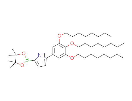 5-(4,4,5,5-tetramethyl-1,3,2-dioxaborolan-2-yl)-2-(3,4,5-trioctyloxyphenyl)pyrrole