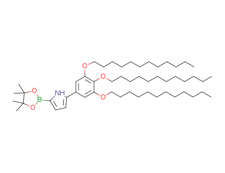 2-(3,4,5-tridodecyloxyphenyl)-5-(4,4,5,5-tetramethyl-1,3,2-dioxaborolan-2-yl)pyrrole
