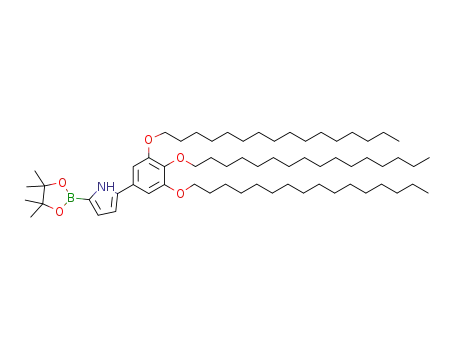 2-(3,4,5-trihexadecyloxyphenyl)-5-(4,4,5,5-tetramethyl-1,3,2-dioxaborolan-2-yl)pyrrole