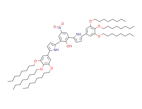 4-nitro-2,6-bis(5-(3,4,5-trioctyloxyphenyl)pyrrol-2-yl)phenol