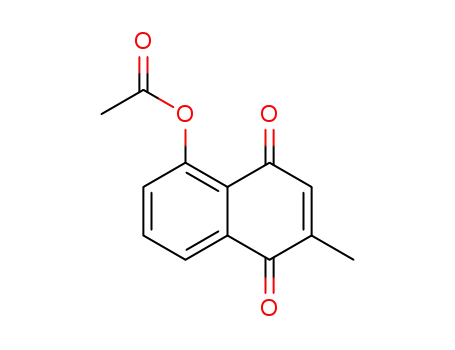 6-methyl-5,8-dioxo-5,8-dihydronaphthalen-1-yl acetate