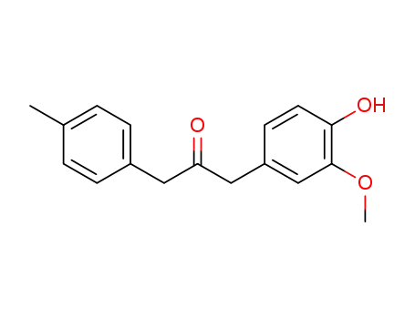 1-(4-hydroxy-3-methoxyphenyl)-3-(4-methylphenyl)propan-2-one