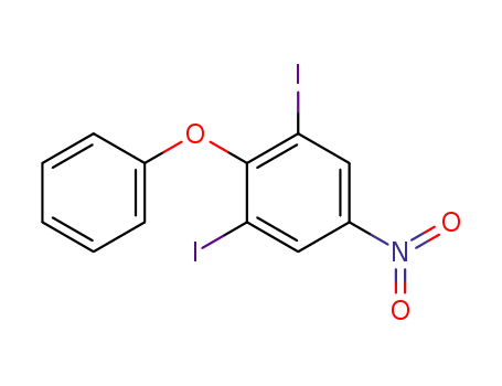 1,3-diiodo-5-nitro-2-phenoxybenzene