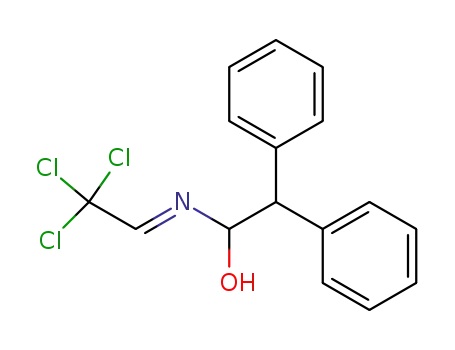 2,2-diphenyl-1-(2,2,2-trichloro-ethylidenamino)-ethanol