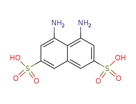Molecular Structure of 6362-11-4 (4,5-diaminonaphthalene-2,7-disulfonic acid)