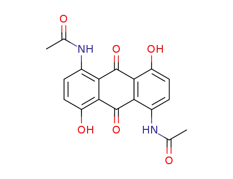 1,5-bis-acetylamino-4,8-dihydroxy-anthraquinone