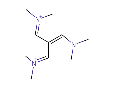 Molecular Structure of 45084-94-4 (2-[(Dimethylamino)methylene]-N1,N1,N3,N3-tetramethyl-1,3-propanediaminium)