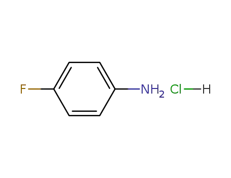 Molecular Structure of 2146-07-8 (4-FLUOROANILINE HCL)