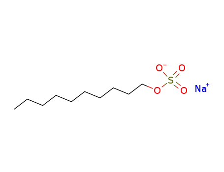 Molecular Structure of 142-87-0 (SODIUM DECYL SULFATE)