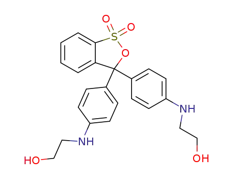 3,3-bis-[4-(2-hydroxy-ethylamino)-phenyl]-3H-benz[c][1,2]oxathiol-1,1-dioxide