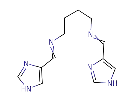 N,N‘-(butane-1,4-diyl)bis(1-(1H-imidazol-4-yl)methanimine)