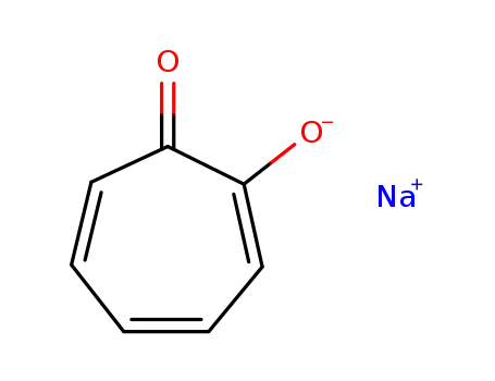 Molecular Structure of 42887-08-1 (sodium 7-oxocyclohepta-1,3,5-trien-1-olate)