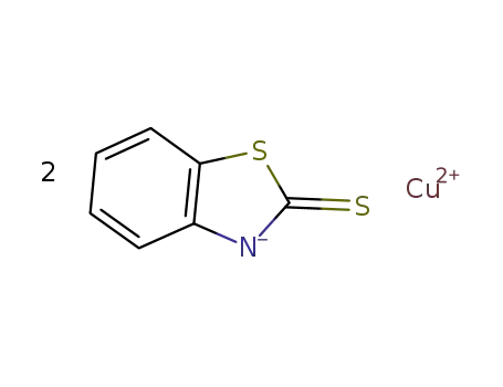 bis(2-mercaptobenzothiazolato)copper(II)