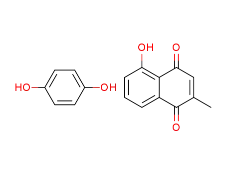 5-hydroxy-2-methyl-[1,4]naphthoquinone; compound with hydroquinone