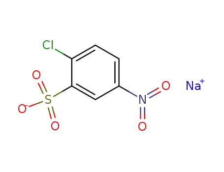 Molecular Structure of 946-30-5 (Sodium 2-chloro-5-nitrobenzenesulfonate)
