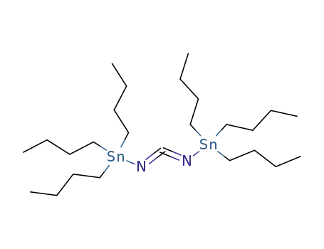 Molecular Structure of 34885-41-1 (bis(tributylstannanylium) methanediylidenediazanide)