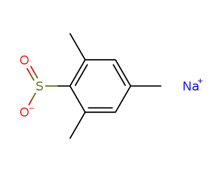 Molecular Structure of 50827-54-8 (2,4,6-trimethylbenzenesulfinic acid)