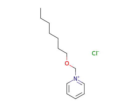 1-Heptyloxymethyl-pyridinium; chloride