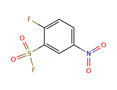 Molecular Structure of 115561-03-0 (Benzenesulfonyl fluoride, 2-fluoro-5-nitro-)