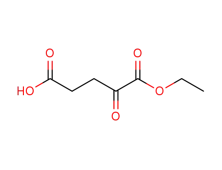Molecular Structure of 35818-60-1 (Pentanedioic acid, 2-oxo-, 1-ethyl ester)