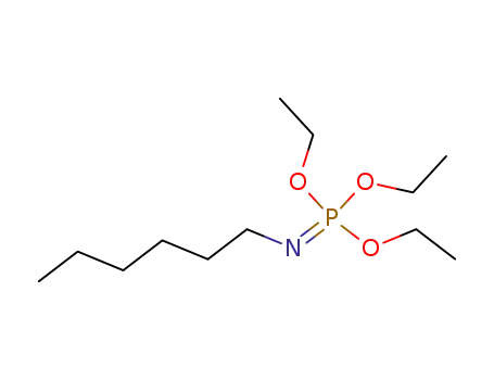Hexyl-phosphorimidic acid triethyl ester