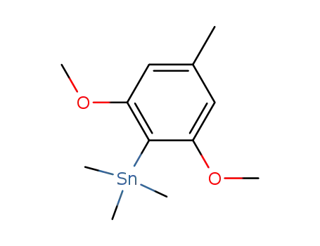 <2,6-dimethoxy-4-methylphenyl>trimethylstannane