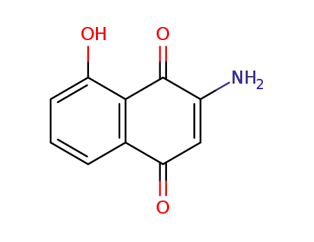 2-amino-8-hydroxy-naphthalene-1,4-dione
