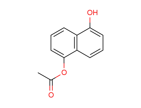 Molecular Structure of 94807-85-9 (1,5-Naphthalenediol, monoacetate)