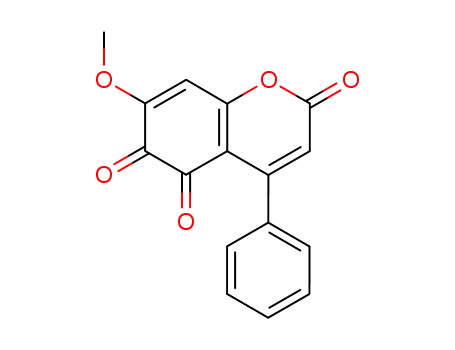 5,6-diketo-7-methoxy-4-phenylcoumarin