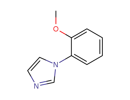 Molecular Structure of 10040-93-4 (1H-Imidazole,1-(2-methoxyphenyl)-)