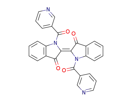 N,N'-dinicotinoyl-2,2'-bi-indolinylidene-3,3'-dione