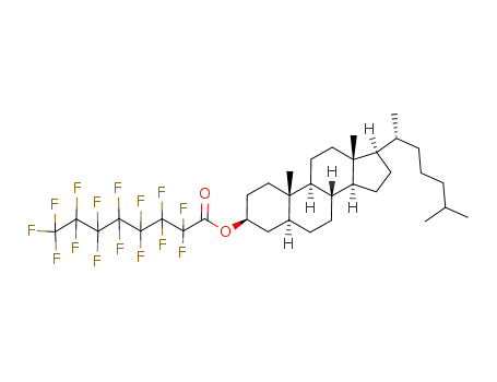 5α-cholestan-3β-ol pentadecafluorooctanoate