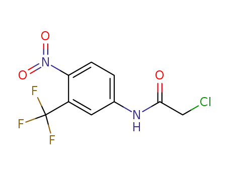 2-chloro-N-(4-nitro-3-(trifluoromethyl)phenyl)acetamide