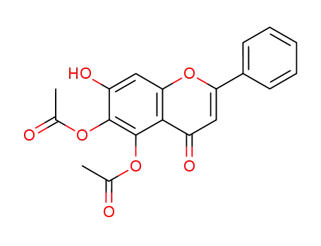 5,6-diacetoxy-7-hydroxyflavone