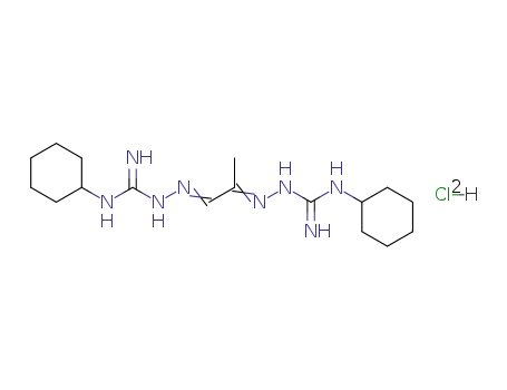 methylglyoxal bis(cyclohexyl-amidinohydrazone) hydrochloride