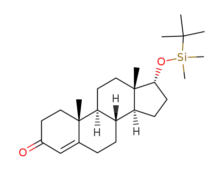 (8R,9S,10R,13S,14S,17R)-17-(tert-Butyl-dimethyl-silanyloxy)-10,13-dimethyl-1,2,6,7,8,9,10,11,12,13,14,15,16,17-tetradecahydro-cyclopenta[a]phenanthren-3-one