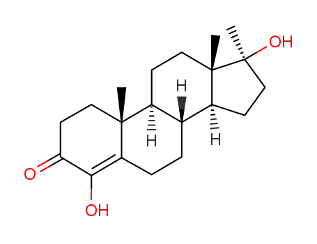 Molecular Structure of 145-12-0 (Oxymesterone)