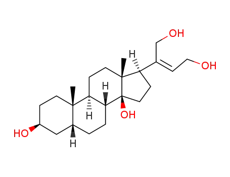 24-Nor-5β,14β-chol-20(22)-en-3β,14,21,23-tetraol