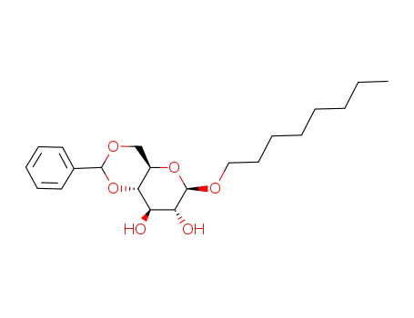 n-octyl 4,6-O-benzylidene-β-D-glucopyranoside