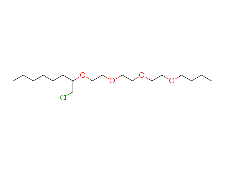 2-{2-[2-(2-Butoxy-ethoxy)-ethoxy]-ethoxy}-1-chloro-octane