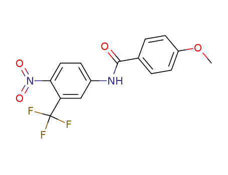 4-methoxy-N-(4-nitro-3-(trifluoromethyl)phenyl)benzamide
