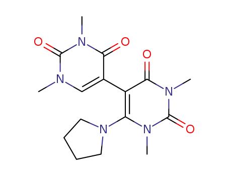 1,3,1',3'-Tetramethyl-6-pyrrolidin-1-yl-1H,1'H-[5,5']bipyrimidinyl-2,4,2',4'-tetraone