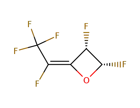 (Z)-2-tetrafluoroethylidene-trans-3,4-difluoro-oxetan