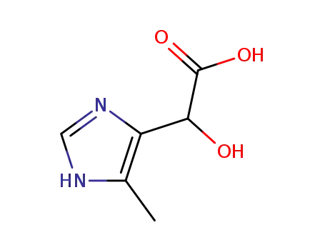 2-<1H-5-methyl-imidazol-4-yl>-2-hydroxyacetic acid