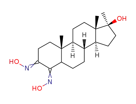 17α-methyl-3,4-dioximino-5ξ-androstan-17β-ol