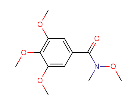 N-methoxy-N-methyl-3,4,5-trimethoxybenzamide