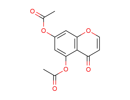 4-oxo-4H-chromene-5,7-diyl diacetate