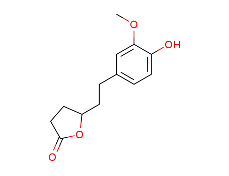 5-[2-(4-Hydroxy-3-methoxy-phenyl)-ethyl]-dihydro-furan-2-one