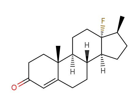 13α-Fluor-17β-methyl-18-norandrosten-(4)-on-(3)