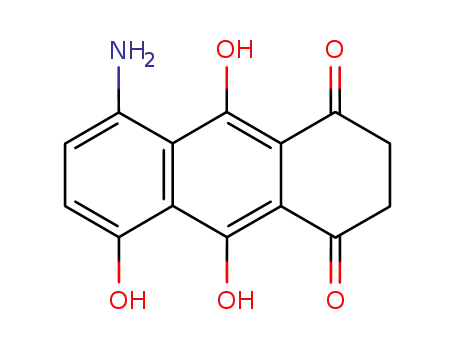 5-Amino-8,9,10-trihydroxy-2,3-dihydro-anthracene-1,4-dione